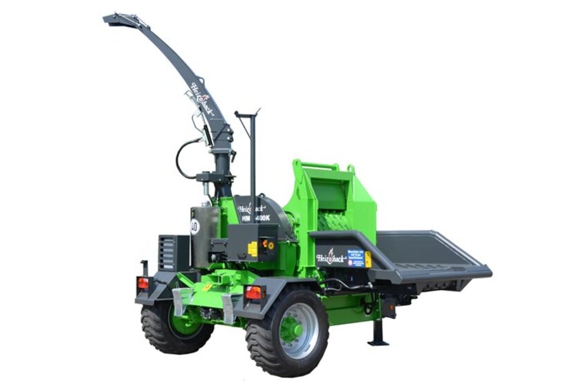 Self-loading Wood Chippers-Heizohack HM 8-400 KFL from | Kuhn